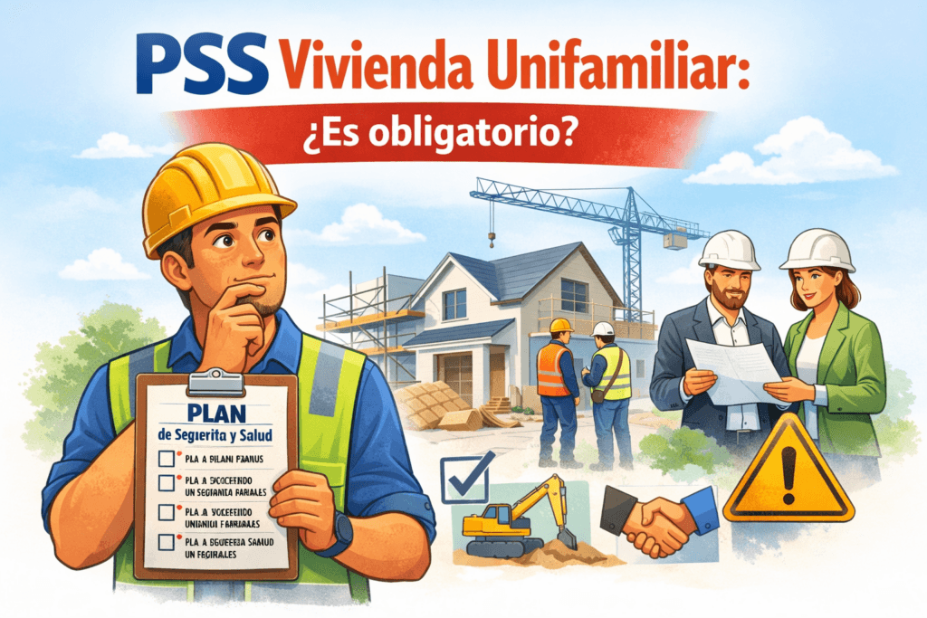 Imagen destacada: ¿Es obligatorio el plan de seguridad y salud (PSS) en una vivienda unifamiliar?